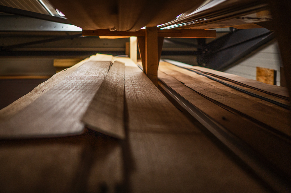 Salle de Revêtements placage bois